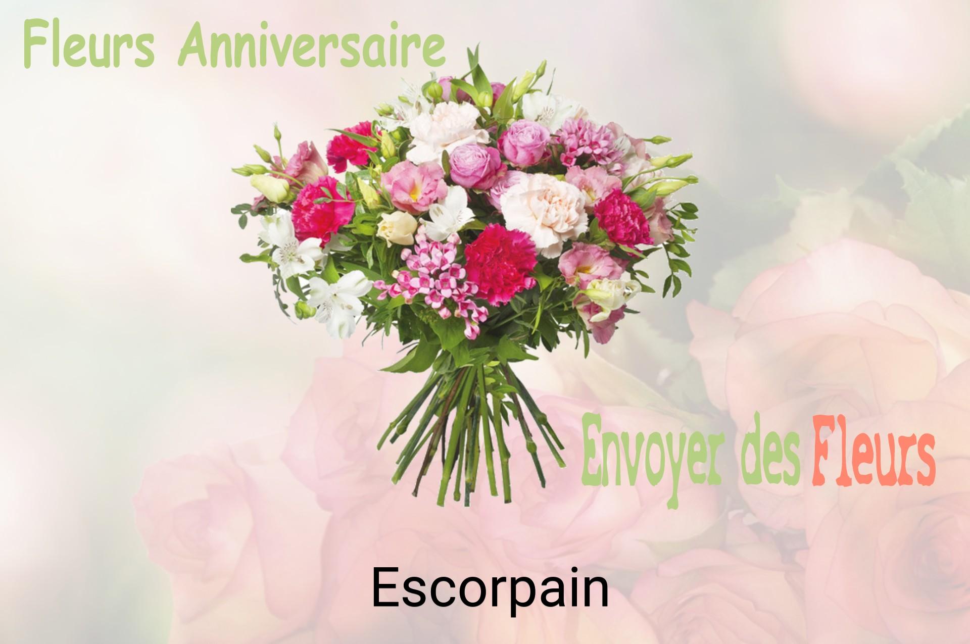 Bouquet de fleurs d’anniversaire livré à Escorpain